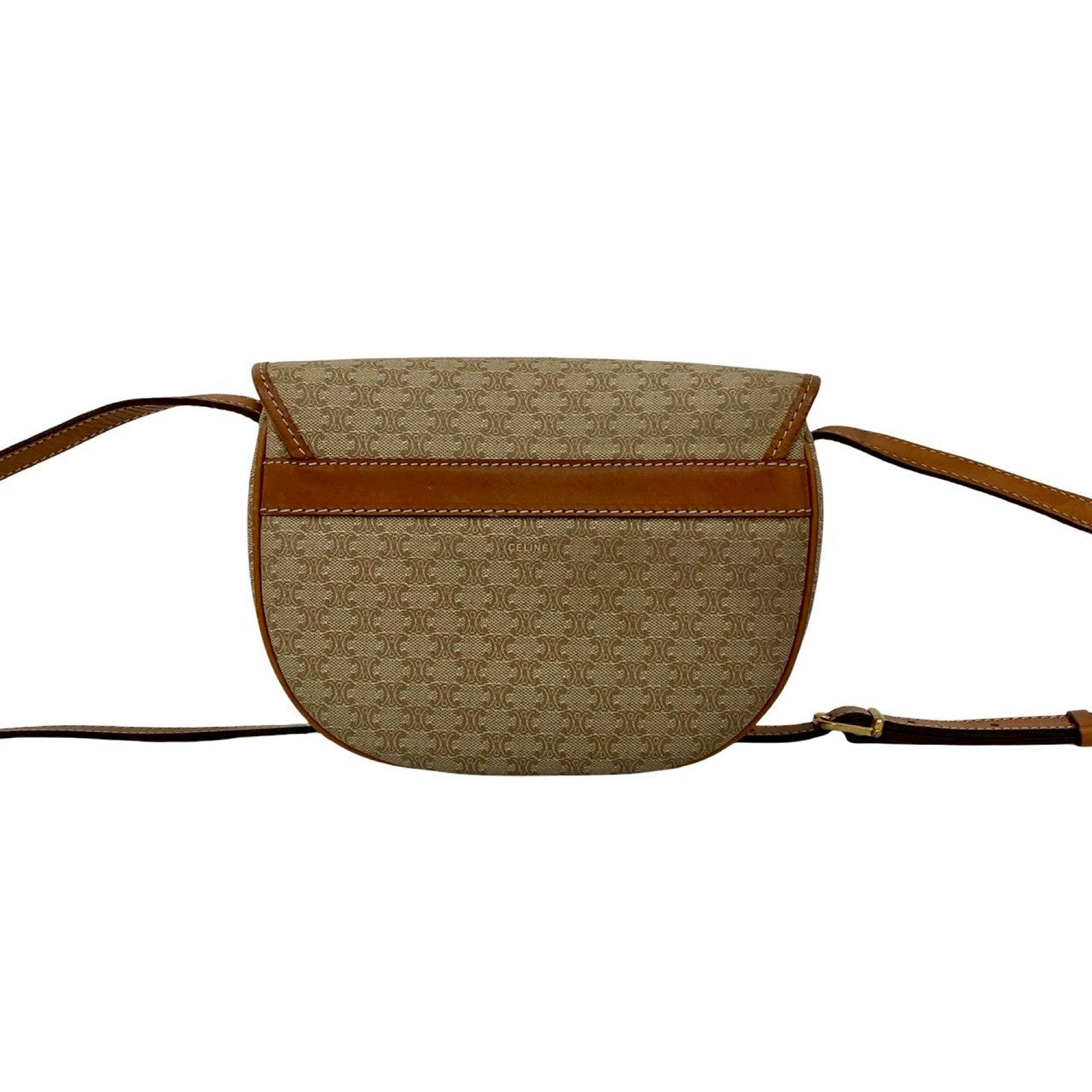 CELINE Shoulder Bag leather Brown