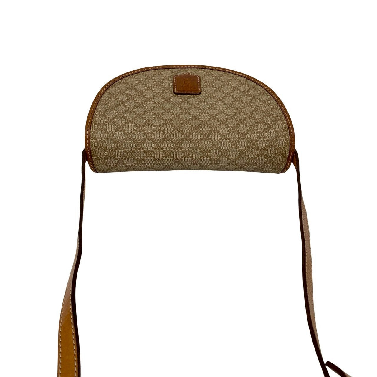 CELINE Shoulder Bag leather Brown