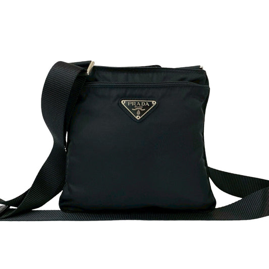 PRADA Shoulder Bag Nylon black