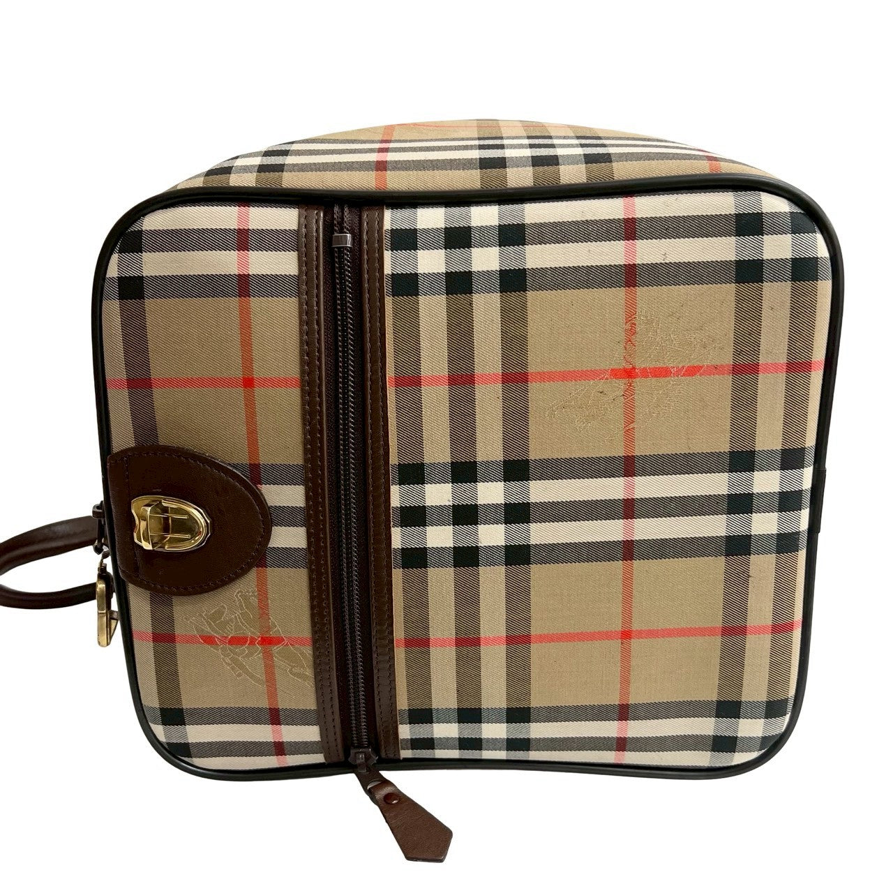 BURBERRY Boston Duffel bag canvas Brown