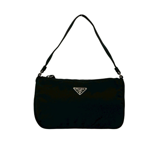 PRADA Handbag Nylon black