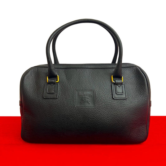 BURBERRY Handbag leather black