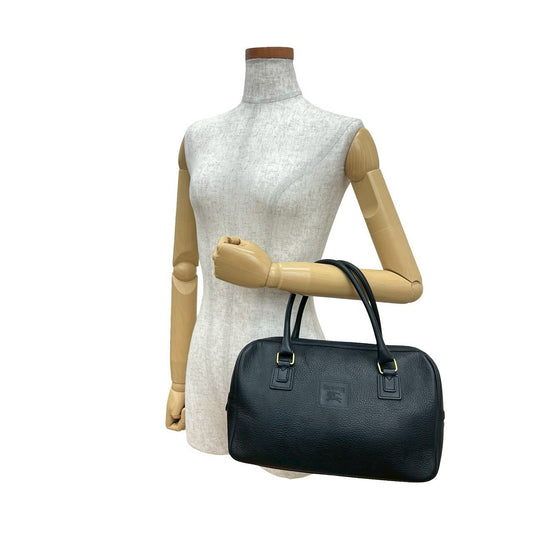 BURBERRY Handbag leather black