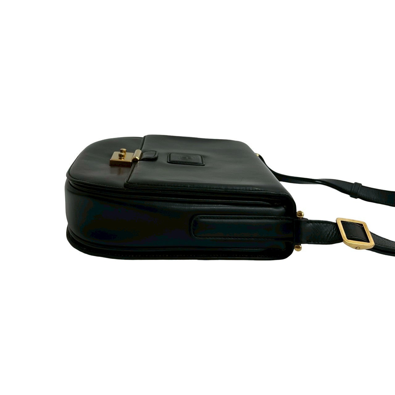 GUCCI Shoulder Bag leather black