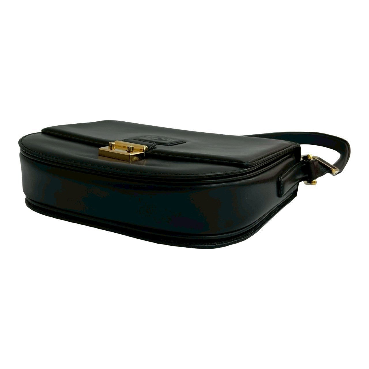 GUCCI Shoulder Bag leather black