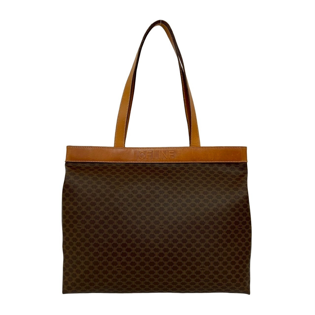 CELINE Tote Bag leather Brown