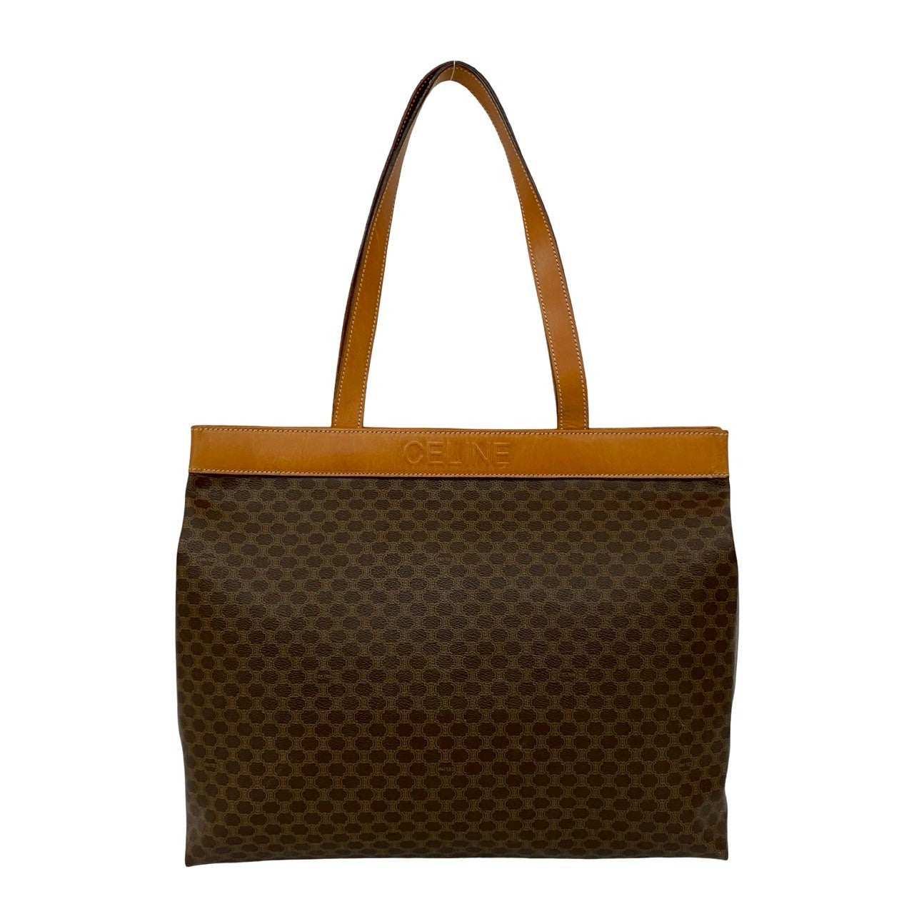 CELINE Tote Bag leather Brown