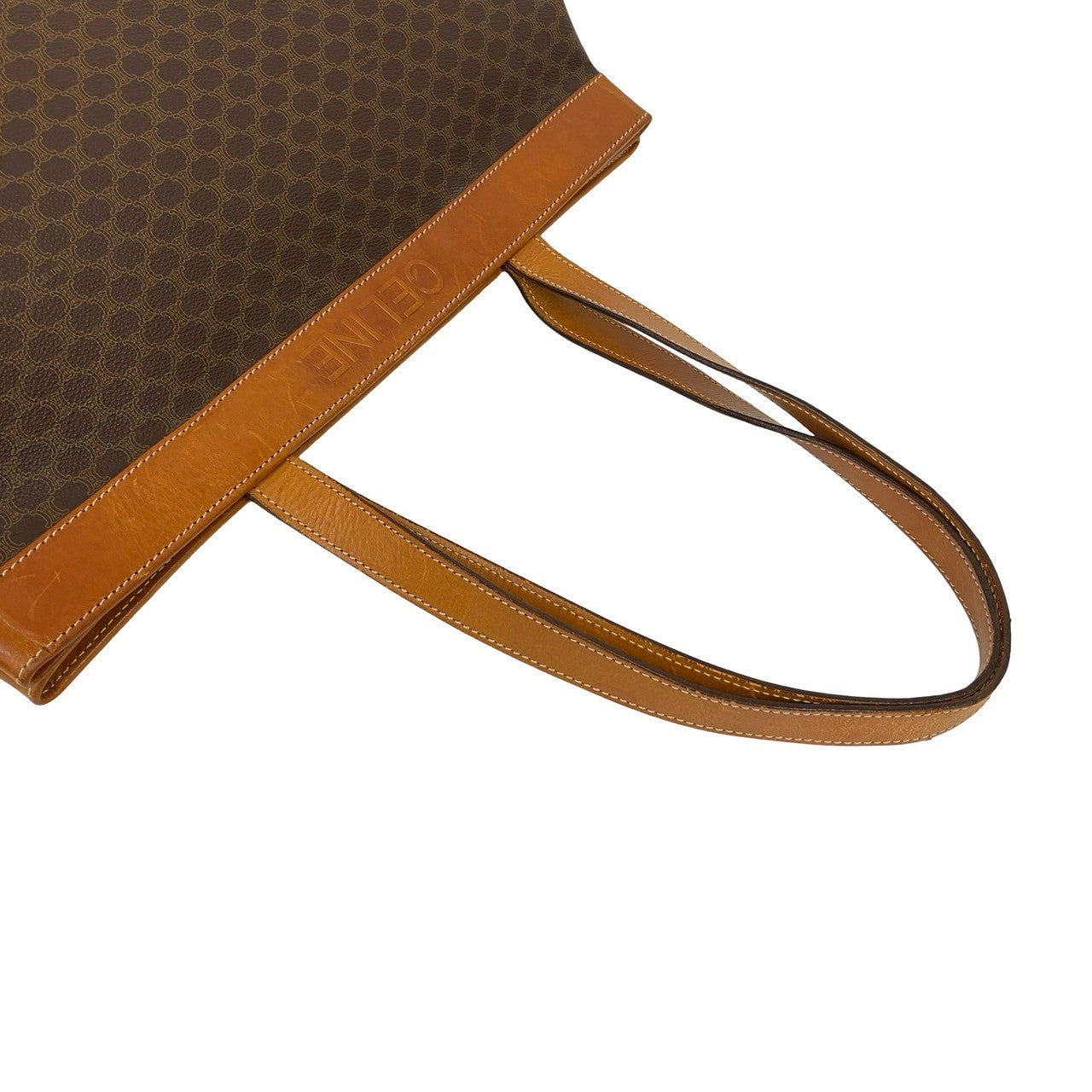 CELINE Tote Bag leather Brown