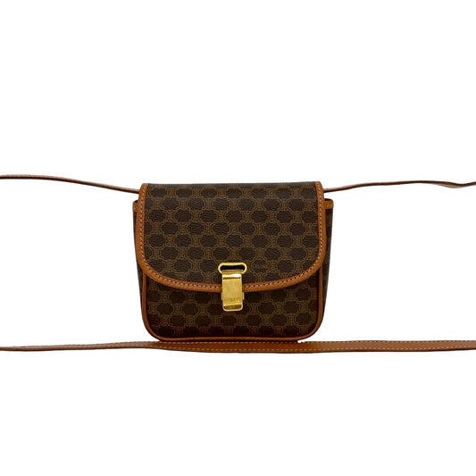 CELINE Shoulder Bag leather Brown