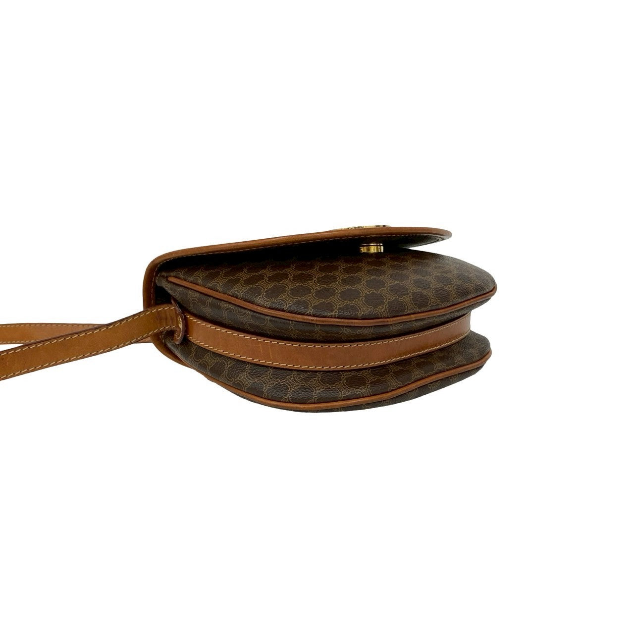 CELINE Shoulder Bag leather Brown