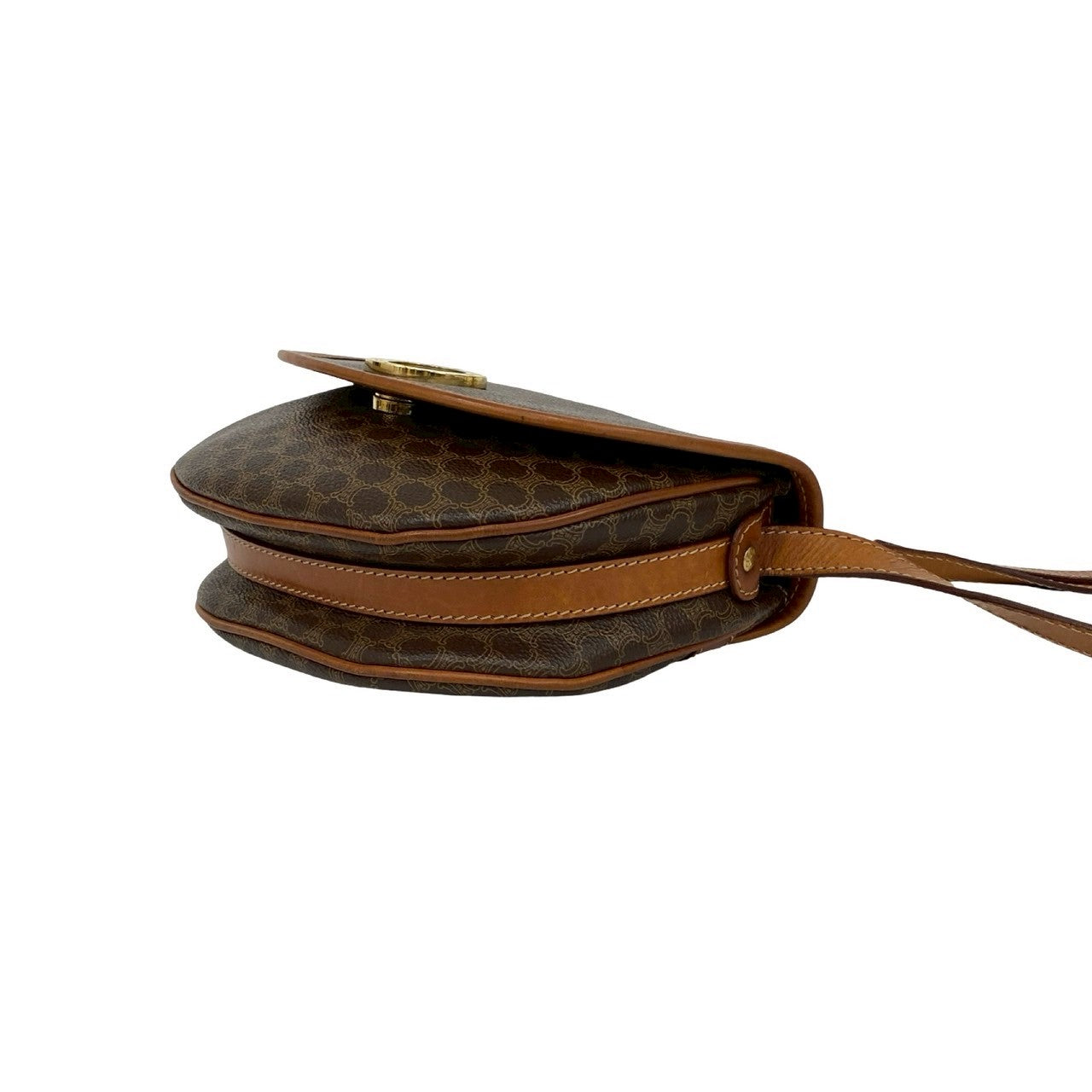 CELINE Shoulder Bag leather Brown