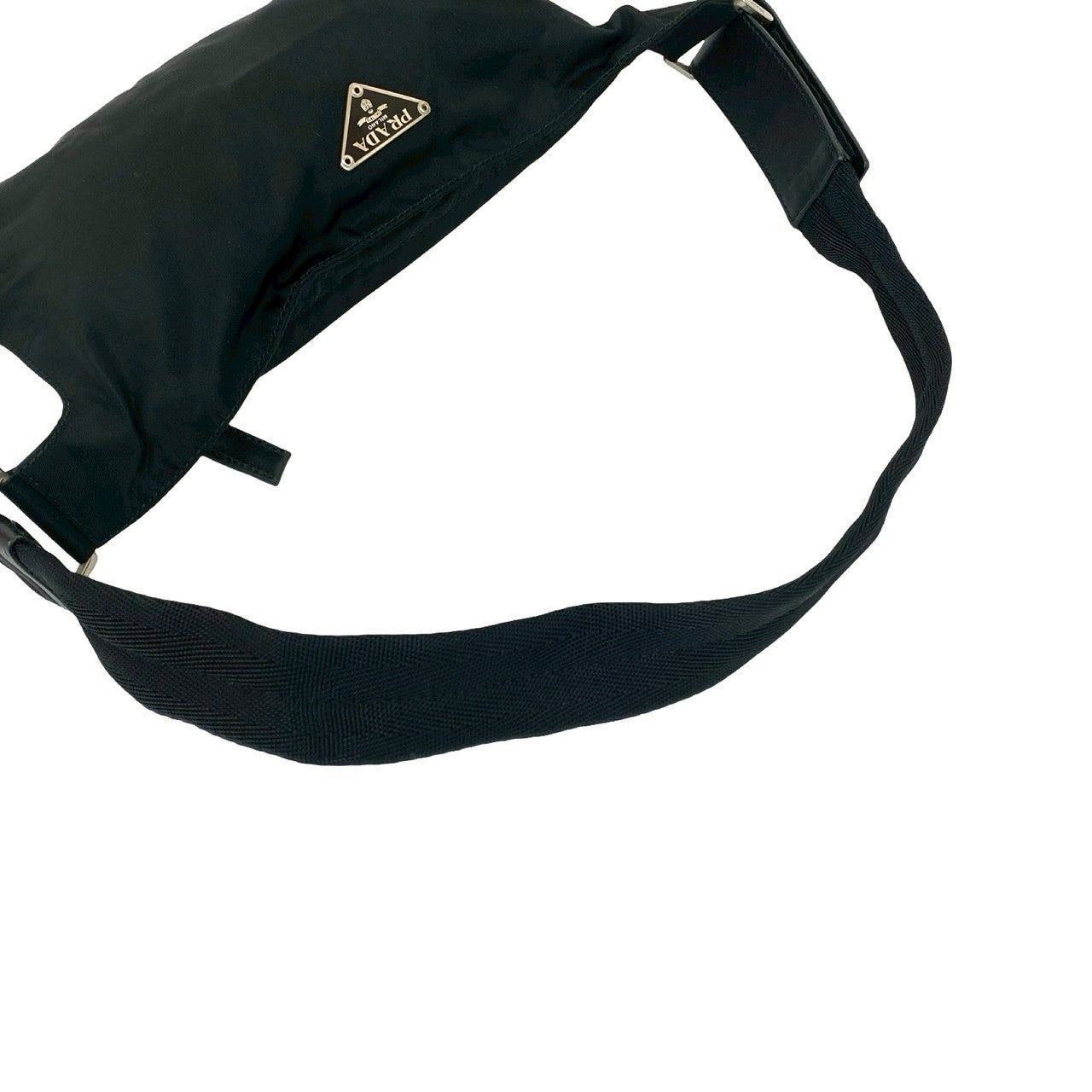 PRADA Sling bag Nylon black