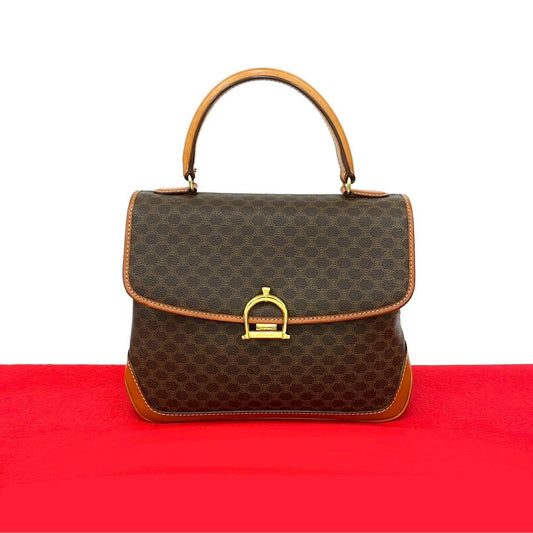 CELINE Handbag leather Brown