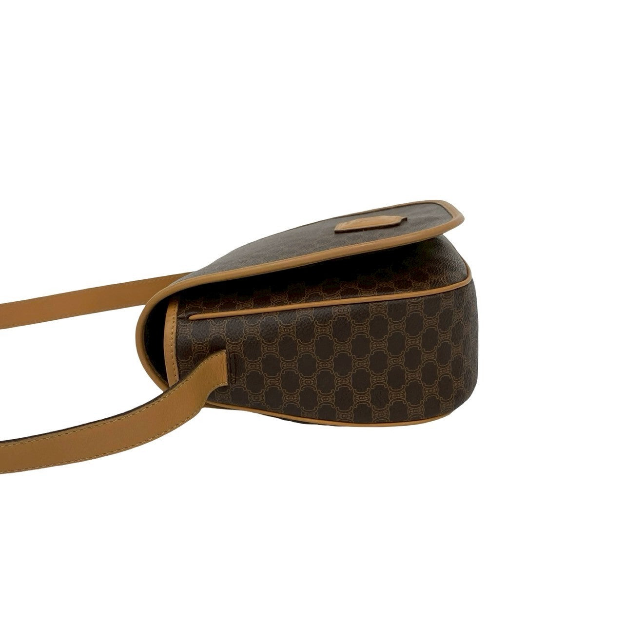 CELINE Shoulder Bag leather Brown