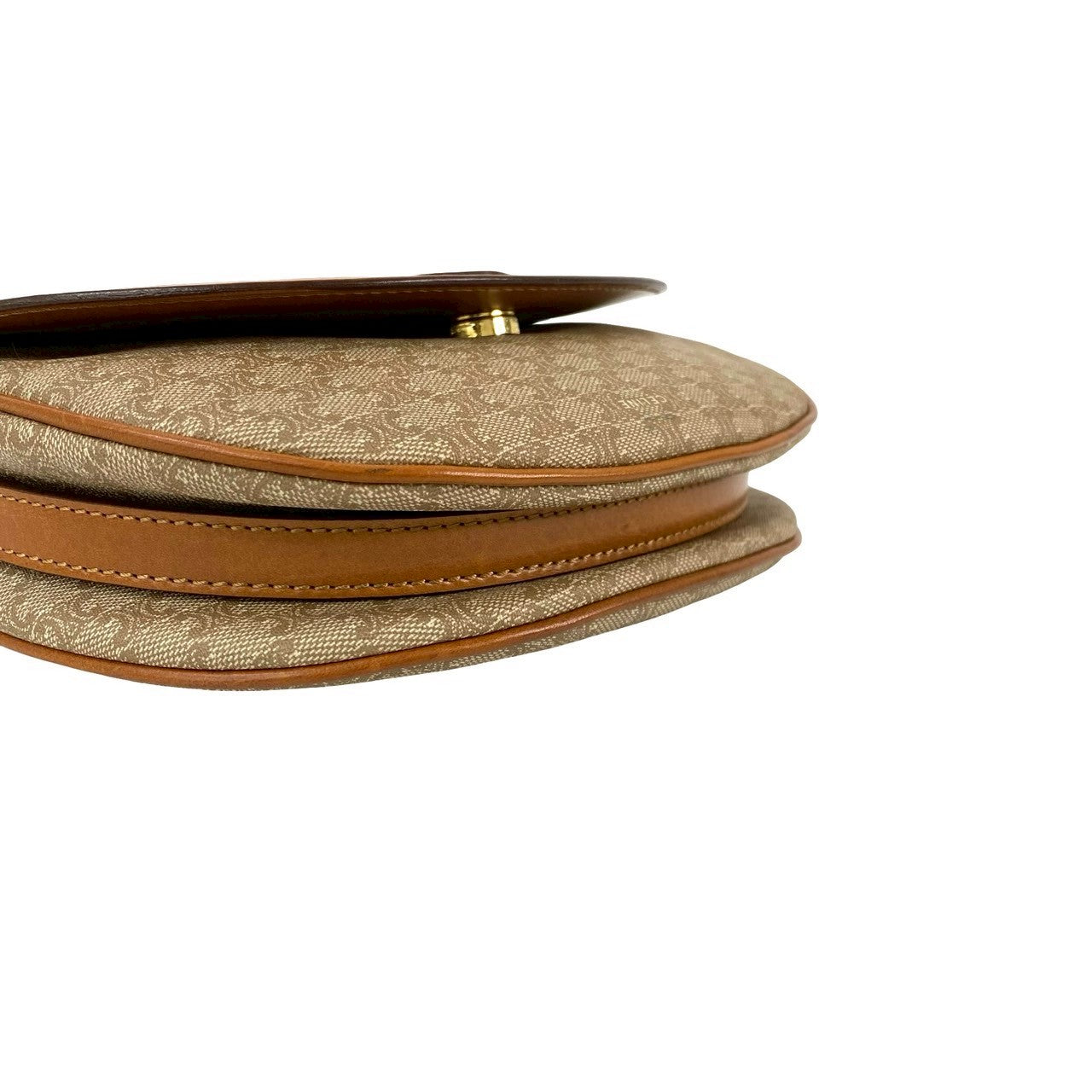 CELINE Shoulder Bag leather Brown