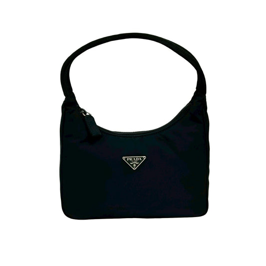 PRADA Handbag Nylon black