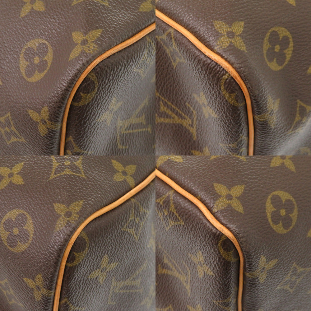 LOUIS VUITTON Boston Duffel bag M41422 Monogram canvas Brown Monogram Keepall 60 mens Used Authentic