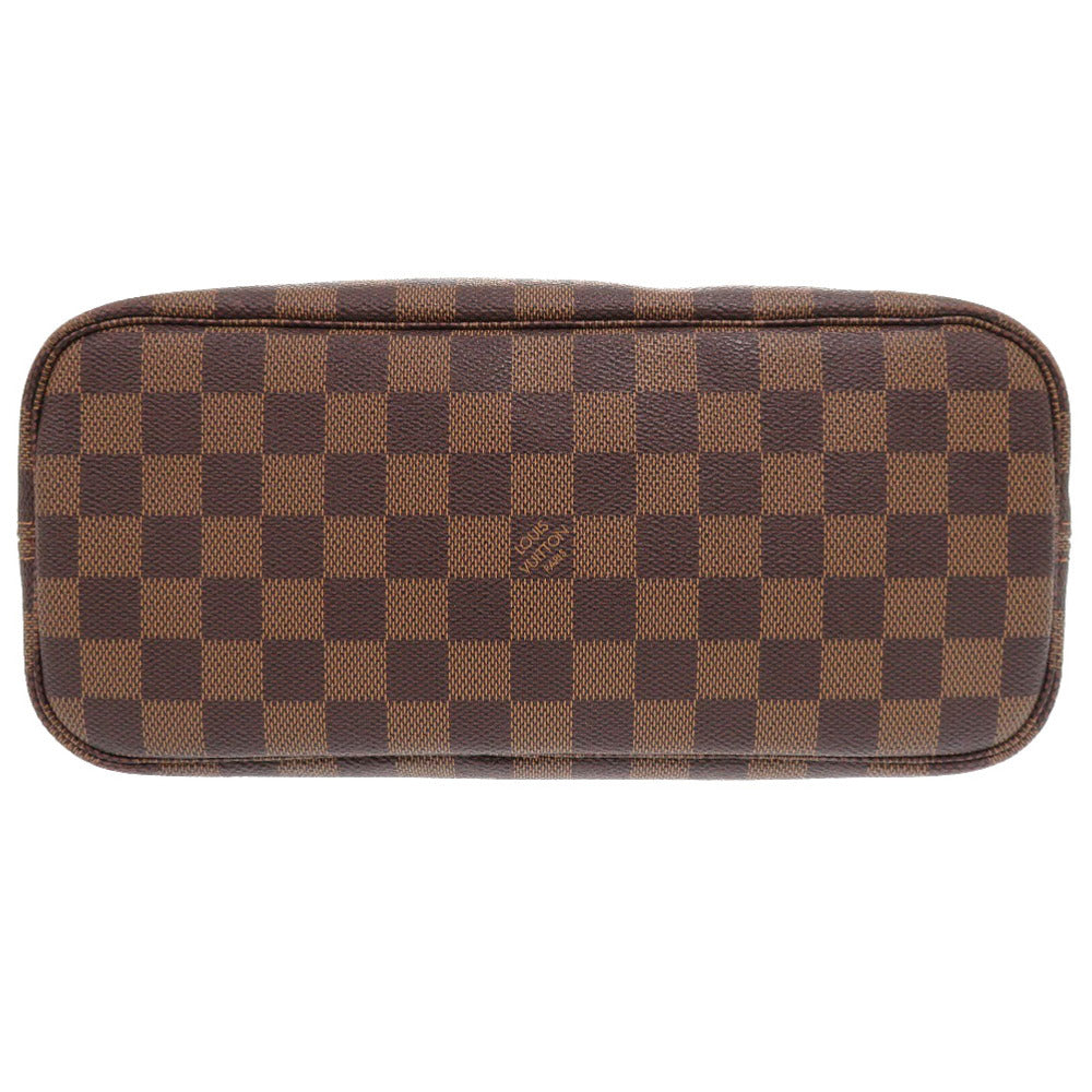 LOUIS VUITTON Tote Bag N51109 Damier canvas Brown Damier Never full PM Women Used Authentic