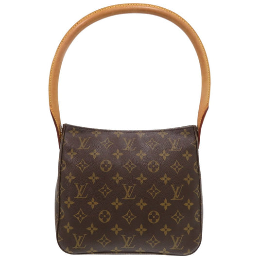 LOUIS VUITTON Shoulder Bag M51146 Monogram canvas Brown Monogram Looping MM Brown Monogram LoopingMM Women Used Authentic