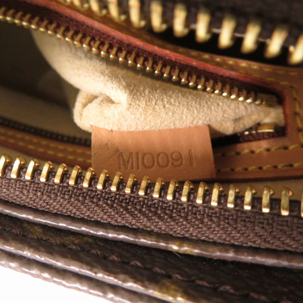 LOUIS VUITTON Shoulder Bag M51146 Monogram canvas Brown Monogram Looping MM Brown Monogram LoopingMM Women Used Authentic