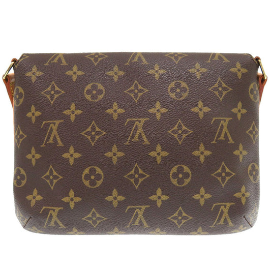 LOUIS VUITTON Shoulder Bag M51257 Monogram canvas Brown Monogram Musette Tango Short Strap Women Used Authentic