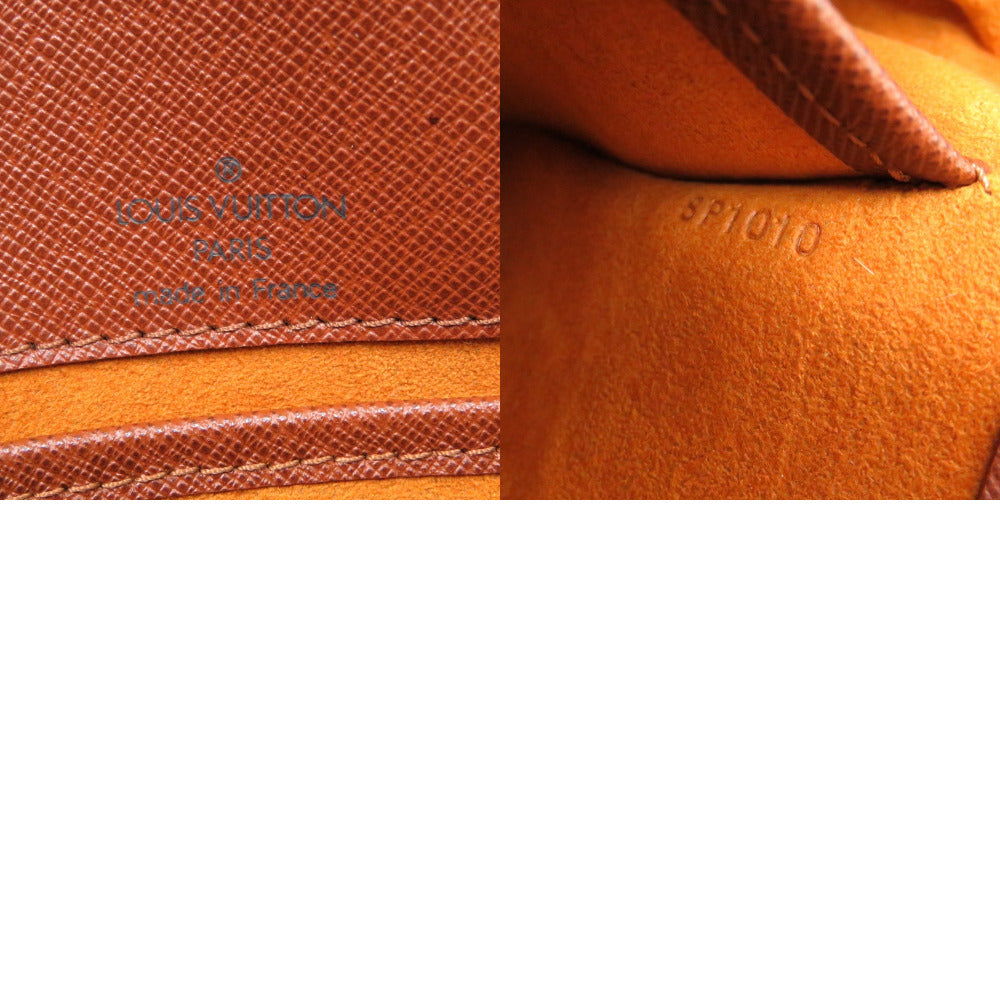 LOUIS VUITTON Shoulder Bag M51257 Monogram canvas Brown Monogram Musette Tango Short Strap Women Used Authentic