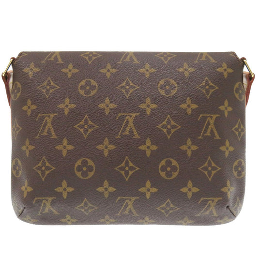LOUIS VUITTON Shoulder Bag M51257 Monogram canvas Brown Monogram Musette Tango Short Strap Women Used Authentic