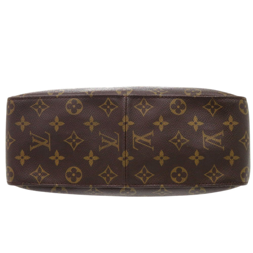 LOUIS VUITTON Shoulder Bag M51145 Monogram canvas Brown Monogram LoopingGM Women Used Authentic