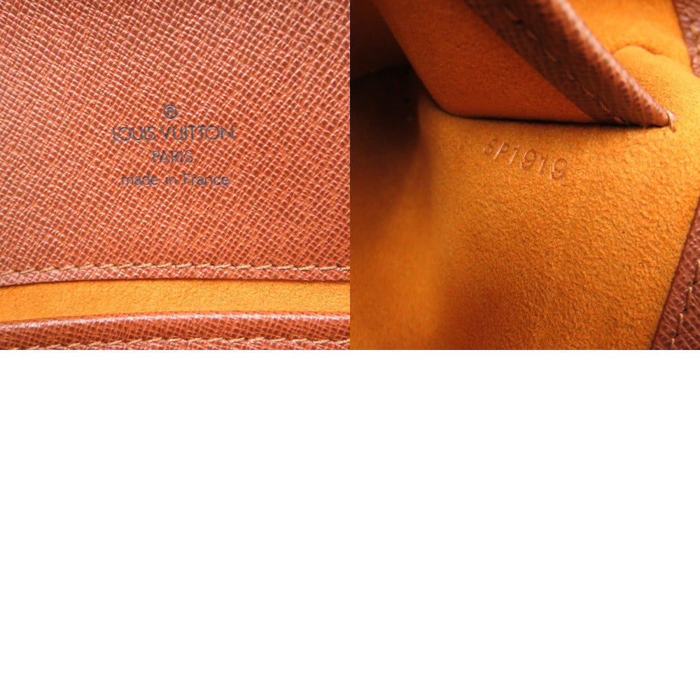 LOUIS VUITTON Shoulder Bag M51257 Monogram canvas Brown Monogram Musette Tango Short Strap Women Used Authentic