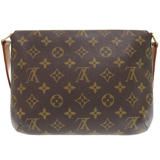 LOUIS VUITTON Shoulder Bag M51257 Monogram canvas Brown Monogram Musette Tango Short Strap Women Used Authentic