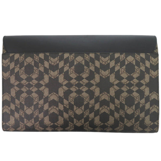 GUCCI Clutch bag 406725 PVC, Leather beige