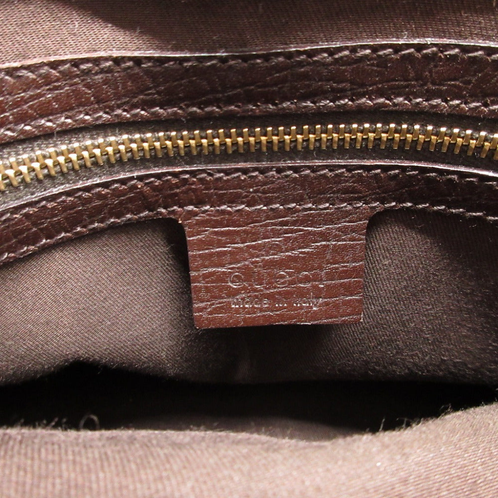 GUCCI Handbag 137475 GG canvas, leather beige Sherry Women(Unisex) Used Authentic