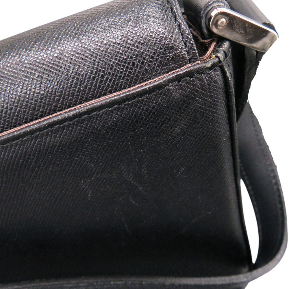 BURBERRY Shoulder Bag leather black With logo Nova Check