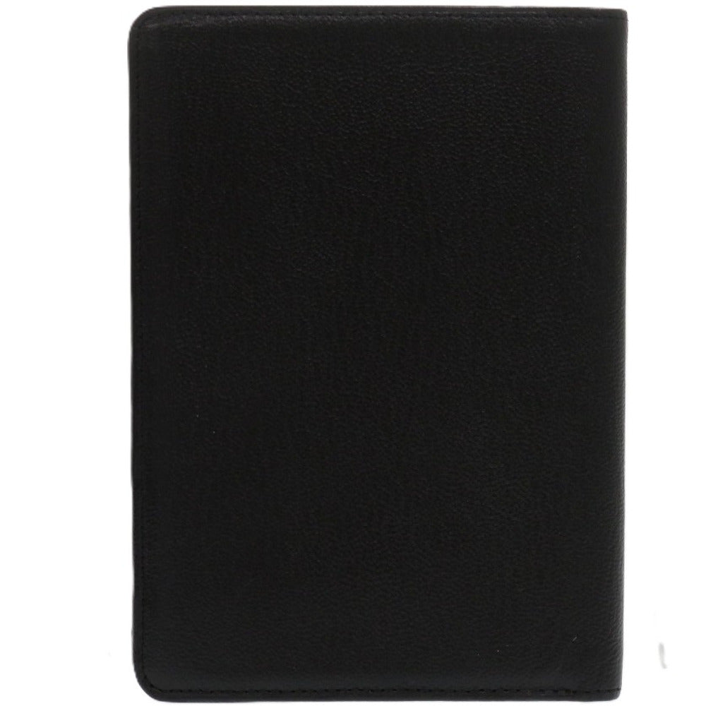 CHANEL Bifold Wallet lambskin black COCO Mark