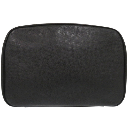 LOUIS VUITTON business bag M30212 Taiga black Taiga True Toilet Ardoise business bag pouch mens Used Authentic