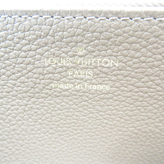LOUIS VUITTON Long Wallet Purse M69034 Monogram Ann Platt gray Ann Platt Zippy wallet Women Used Authentic