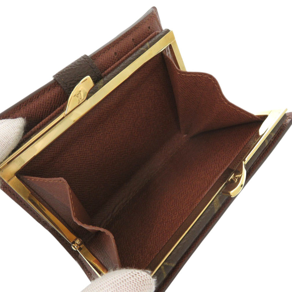 LOUIS VUITTON Bifold Wallet M61663 Monogram canvas Brown Monogram Porto Monevier Vienova