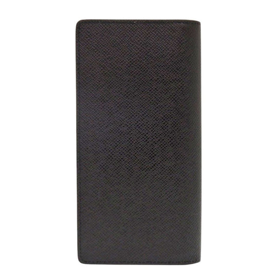LOUIS VUITTON Long Wallet Purse M30501 Taiga Noir Portefeuille Plaza