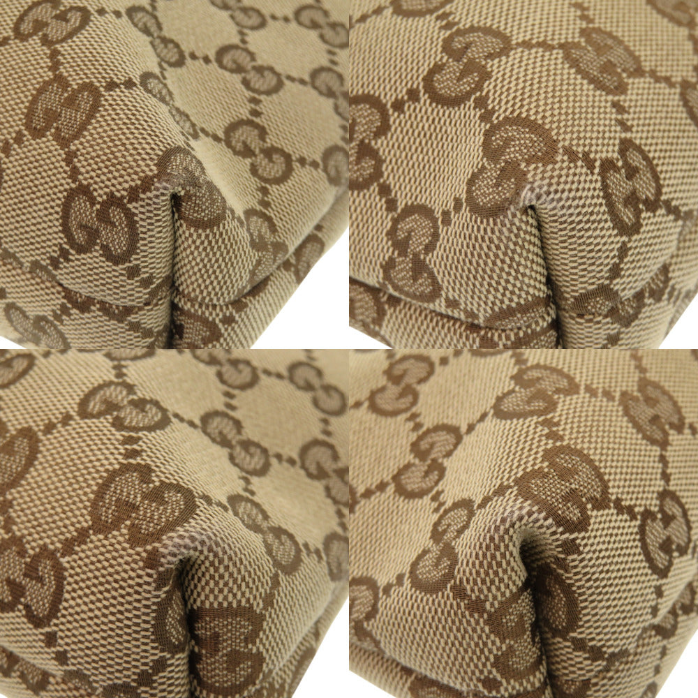 GUCCI Shoulder Bag 388924 GG canvas beige GG canvas Women Used Authentic