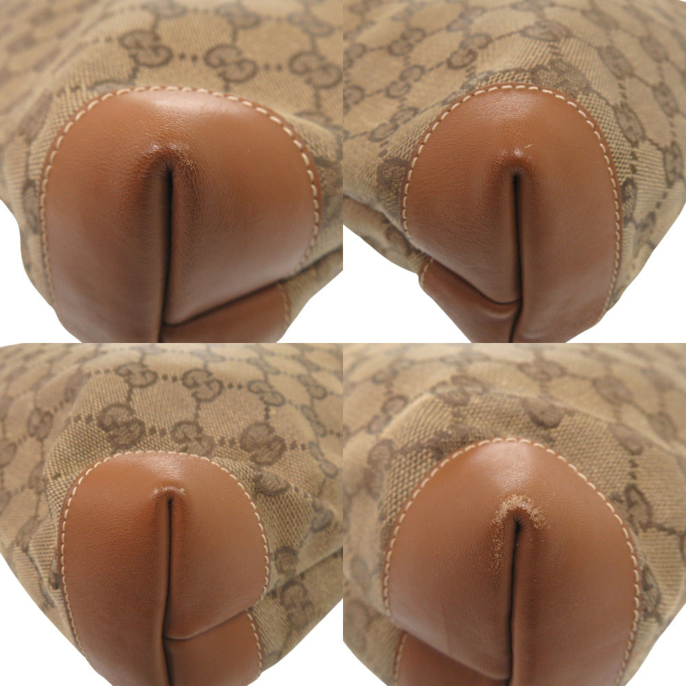 GUCCI Tote Bag 002 983 0054 GG canvas beige Women Used Authentic