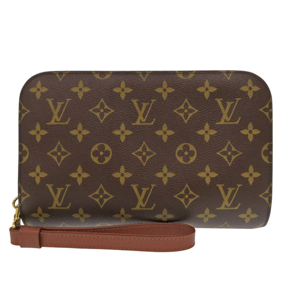LOUIS VUITTON business bag M51790 Monogram canvas Brown Orsay unisex(Unisex) Used Authentic