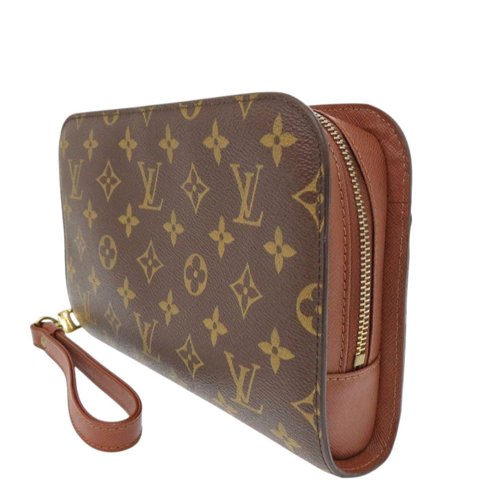 LOUIS VUITTON business bag M51790 Monogram canvas Brown Orsay unisex(Unisex) Used Authentic
