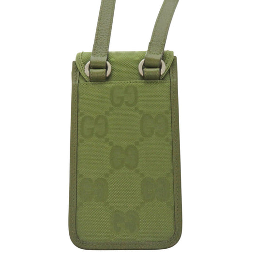 GUCCI Shoulder Bag 696018 leather Forest green Gucci Off The Grid Gucci Off The Grid mens Used Authentic