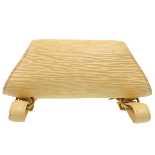 LOUIS VUITTON Backpack M5223A Epi Leather Vanilla Epi mavillon Women Used Authentic