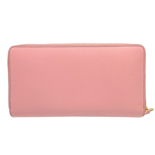 GUCCI Long Wallet Purse 410102 leather pink