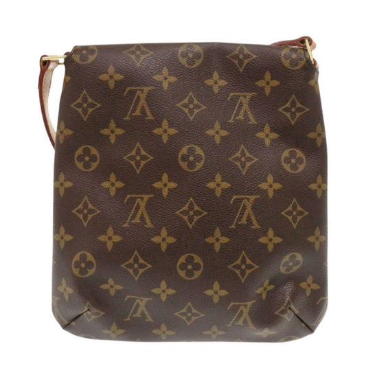 LOUIS VUITTON Shoulder Bag M51258 Monogram canvas Brown Monogram Musette Salsa short strap Women Used Authentic