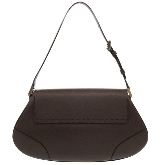 BURBERRY Handbag 20230824 leather Brown Vintage logo Women Used Authentic