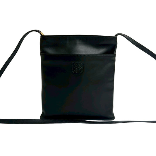 LOEWE Shoulder Bag leather black