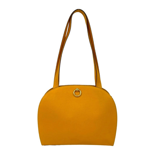 CELINE Tote Bag leather yellow