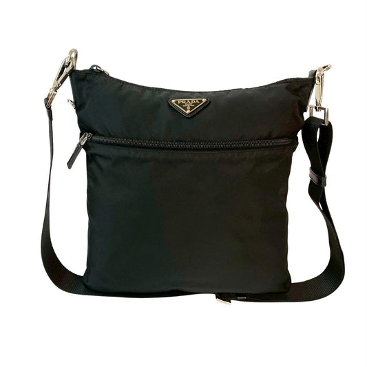 PRADA Shoulder Bag Nylon black
